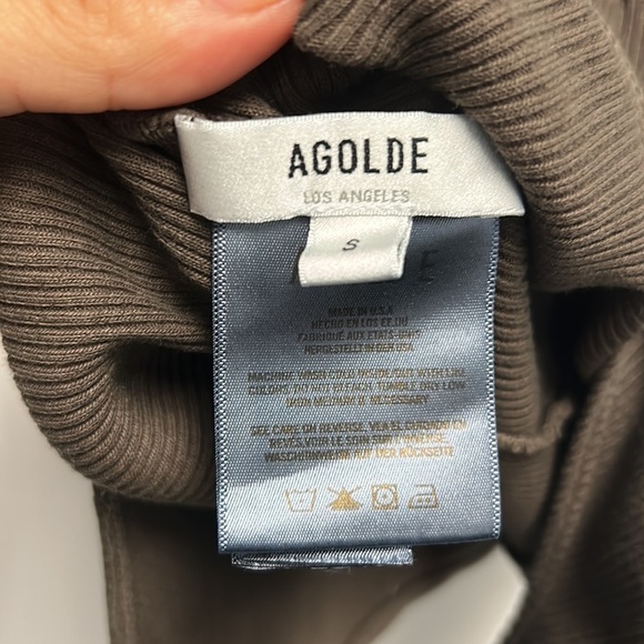 Agolde Sutton V back  bodysuit - Picture 5 of 6